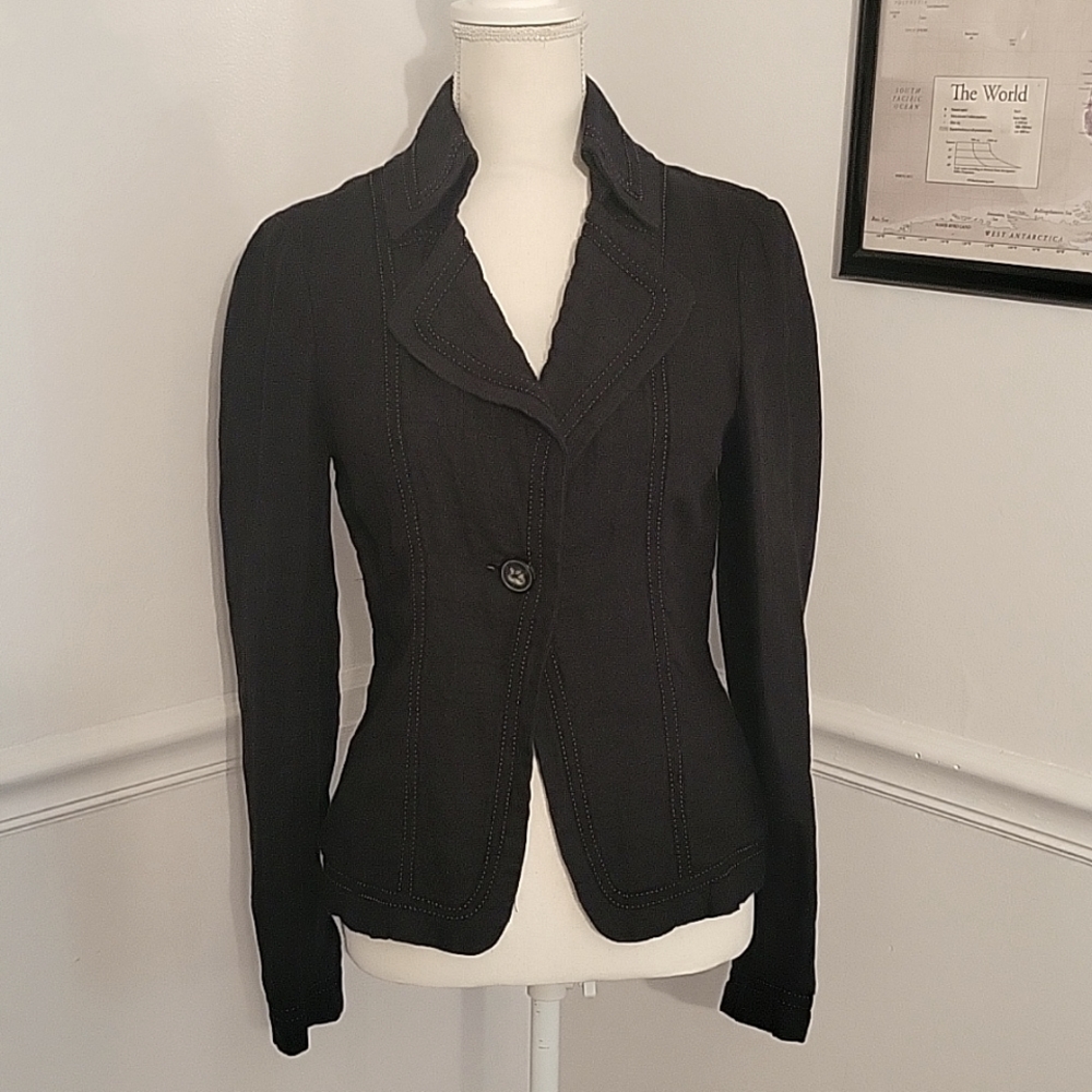 Marc Aurel‎ Black Blazer Womens 36